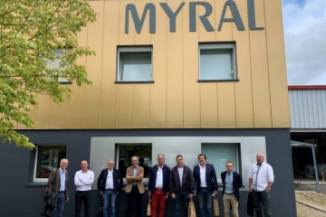 Une délégation de l’Ouest reçue à l’usine Myral