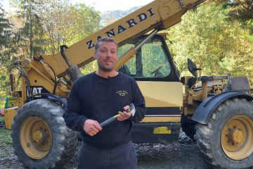 Mathias Zanardi, dirigeant d’une entreprise de construction savoyarde : « Une chance de travailler avec des professionnels qui nous écoutent beaucoup »