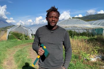 Rodrigue Lutin, association Terre Solidaire : « Très agréable de se dire que nous qui travaillons la terre, nous avons l’oreille attentive d’un bureau d’études comme celui de Leborgne »