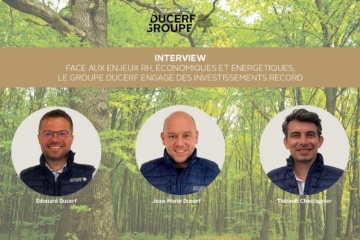 Face aux enjeux RH, économiques et énergétiques, le Groupe Ducerf engage des investissements record.