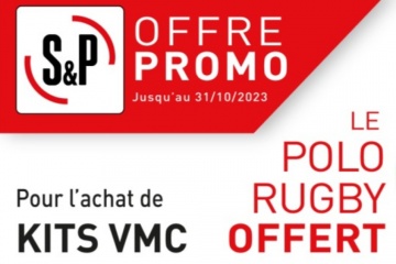 Offre promotionnelle de rentrée : votre polo de rugby S&P offert !