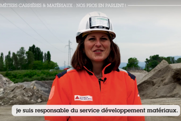 [Métiers Carrières et Matériaux] Stéphanie Pigeron, responsable développement matériaux