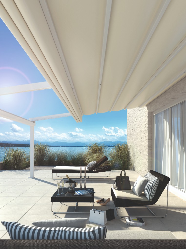 Griesser France accélère son développement et investit le marché premium du store de terrasse