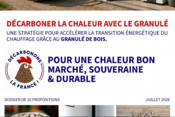 Décarbonation de la chaleur : Propellet propose 10 mesures alternatives à la trajectoire actuelle