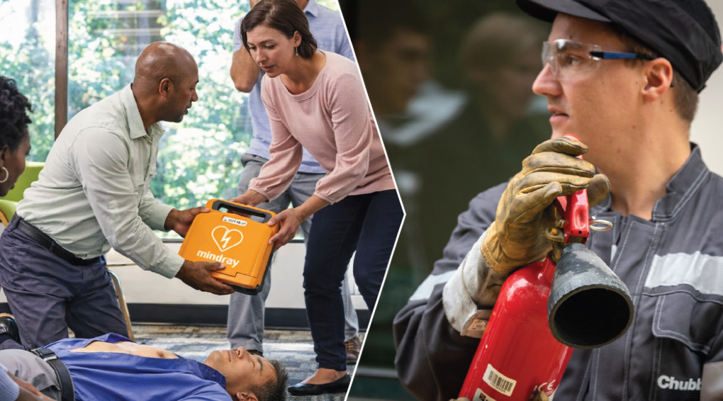Extincteurs Sicli et défibrillateurs : Chubb Fire & Security France lance une offre locative tout inclus
