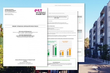 Etude menée par Est Métropole Habitat : avec OGGA, jusqu’à 40% d’économie sur les consommations énergétiques du logement !