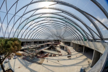 Futur centre commercial Lillenium : plus de 4 000 m2 de murs coupe-feu Ytong