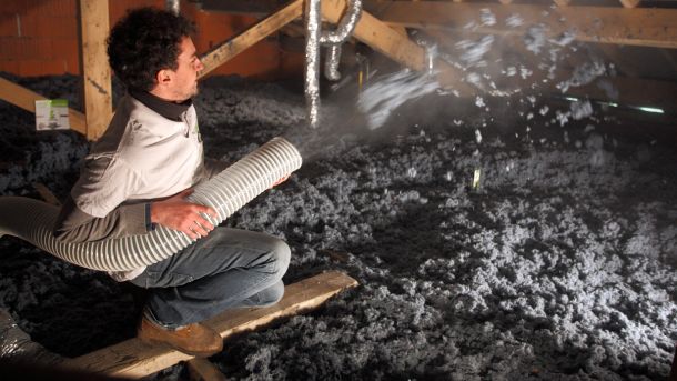 Isonat Cotonwool : isolant en textile recyclé pour combles perdus