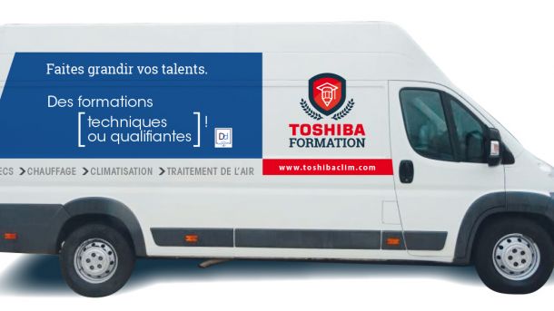 Toshiba Airconditioning lance des formations mobiles techniques et qualifiantes
