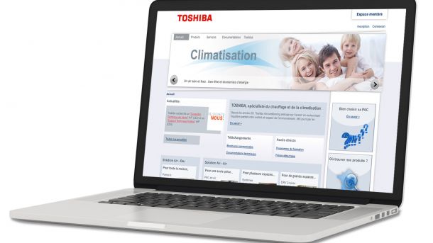 TOSHIBA lance e-service, outil de consultation des stocks et outil de commande pour 100% de sa gamme