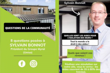 Sylvain Bonnot, président du Groupe Myral (Uniso), répond aux questions des internautes