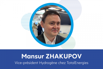 HyVolution 2022 : Mansur Zhakupov, vice-président hydrogène chez TotalEnergies