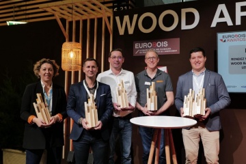 6 lauréats pour les EUROBOIS AWARDS 2024 : La RSE, l’attractivité et le design à l’honneur !