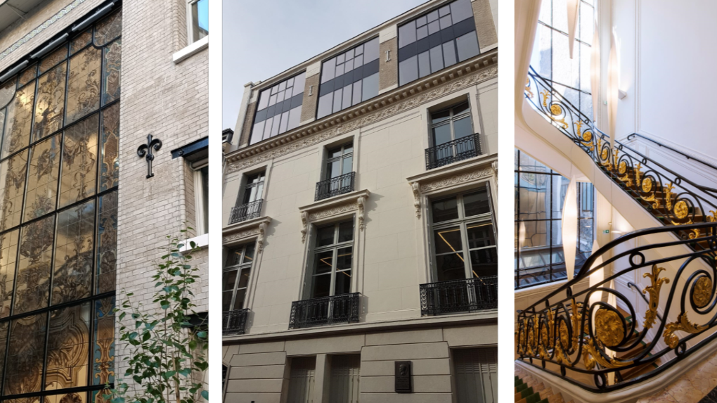 Les profilés acier Descasystem Jansen plébiscités sur la réhabilitation d’un bâtiment historique en plein cœur de Paris